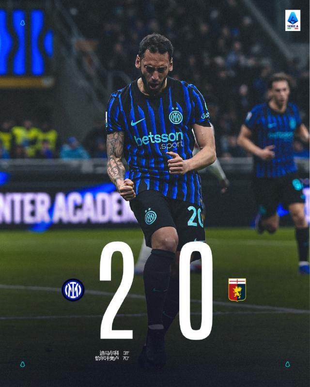 德比前国米10分+领跑，迪马尔科当选MVP已无悬念？